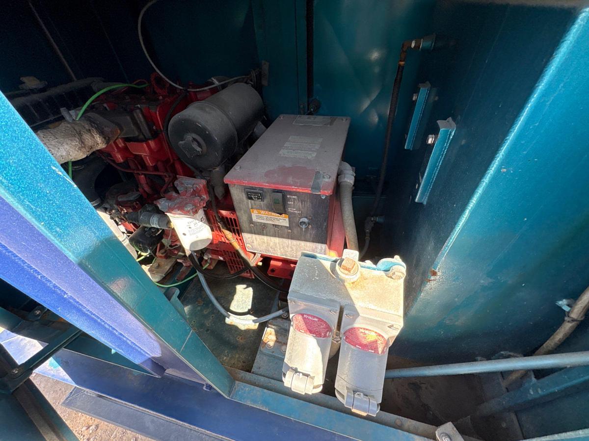 Used Newage 11KW GENERATOR p/b: Lister 2-cylinder diesel engine