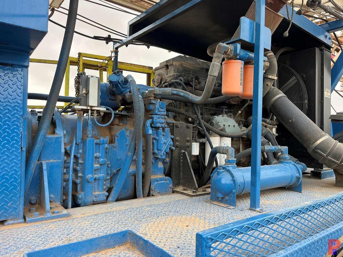 Used 2013 EAGLE 600 DD 104’-300K 5-AXLE WELL SERVICE WORKOVER RIG
