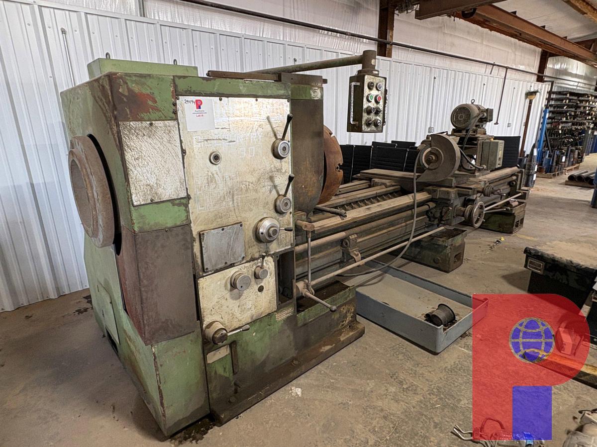 Used KINGSTON HK3000 OIL COUNTRY 30HNL 12-3/4 HOLLOW SPINDLE LATHE/TOOL POST GRINDER