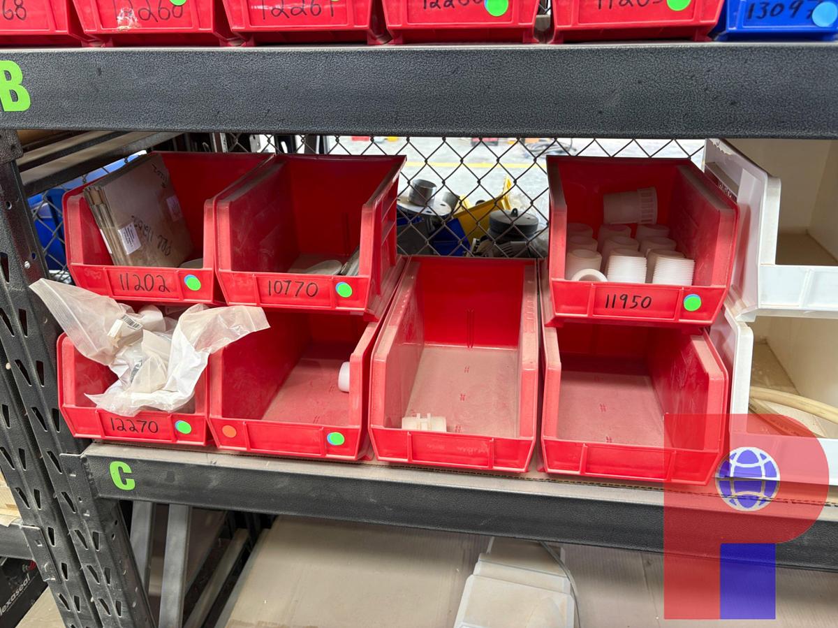 Used 6’ X 2’ X 6’ SHELF W/ CONTENTS