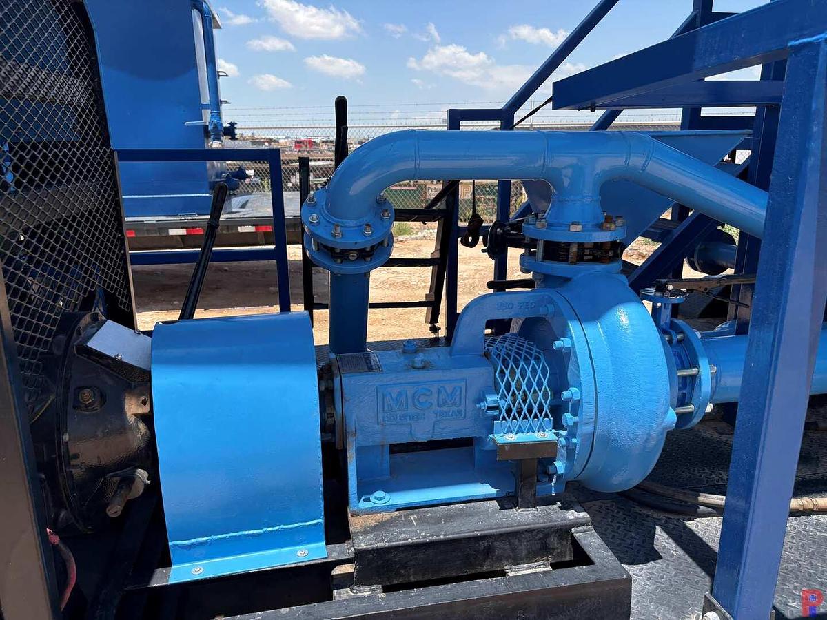 Used 2022 28’ X 7’ T/A GOOSENECK PORTABLE BATCH MIXING TRAILER