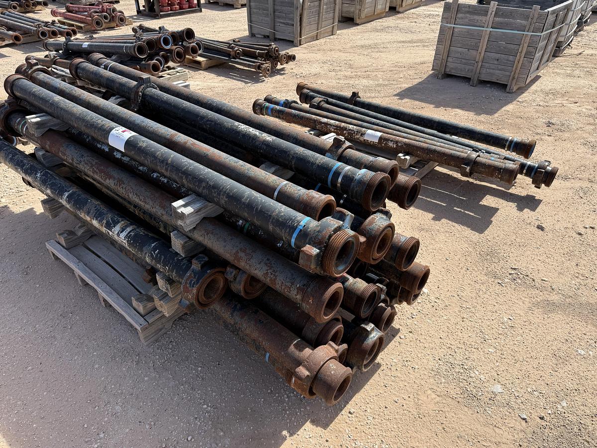 Used (33 X $) 2-BUNDLES OF 4” X 8’L FIG 1002 10K WP FLOW IRON