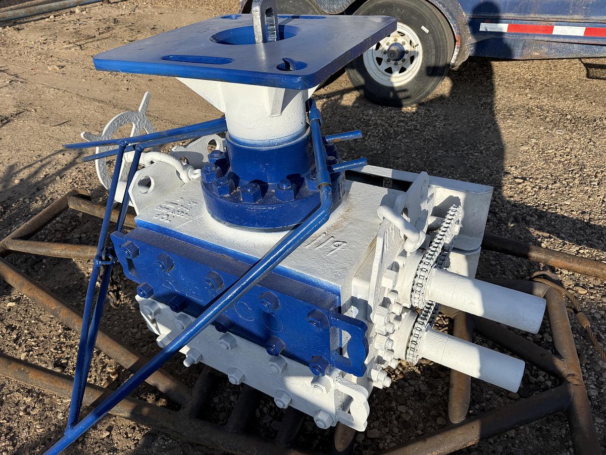 Used 6” REEDY 3M 2-7/8 DBL MANUAL BLOWOUT PREVENTER, CHARTED