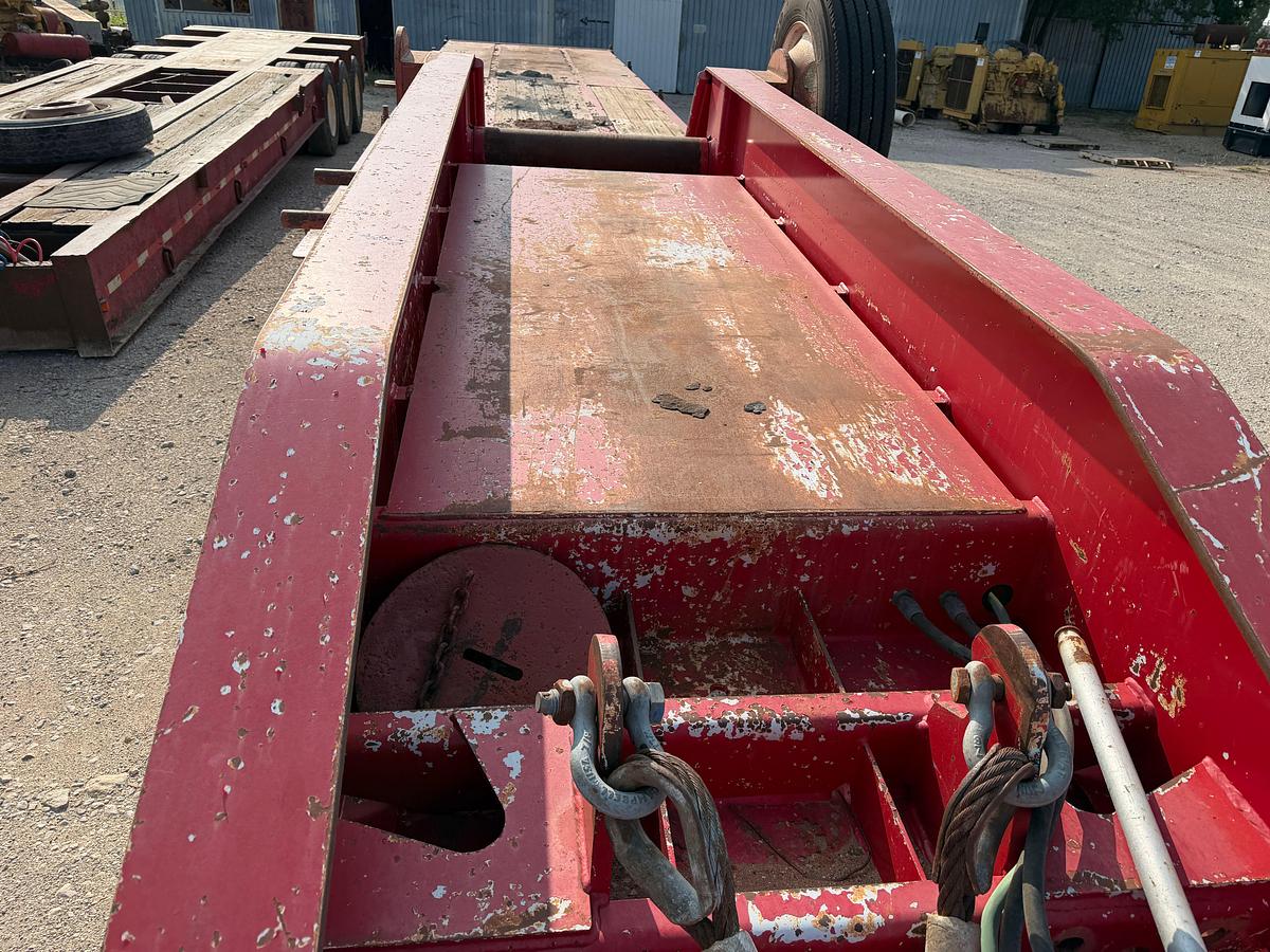 Used 2007 KALYN SIEBERT 53’ X 102” 4-AXLE 60 TON LOWBOY TRAILER