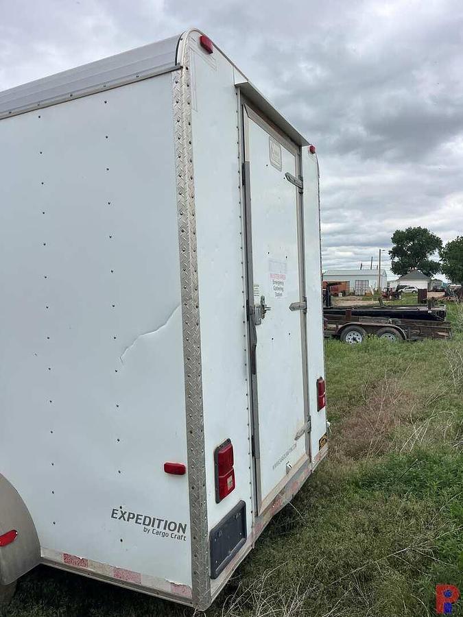 Used CARGO CRAFT 15’ T/A BP CREW / DOGHOUSE TRAILER