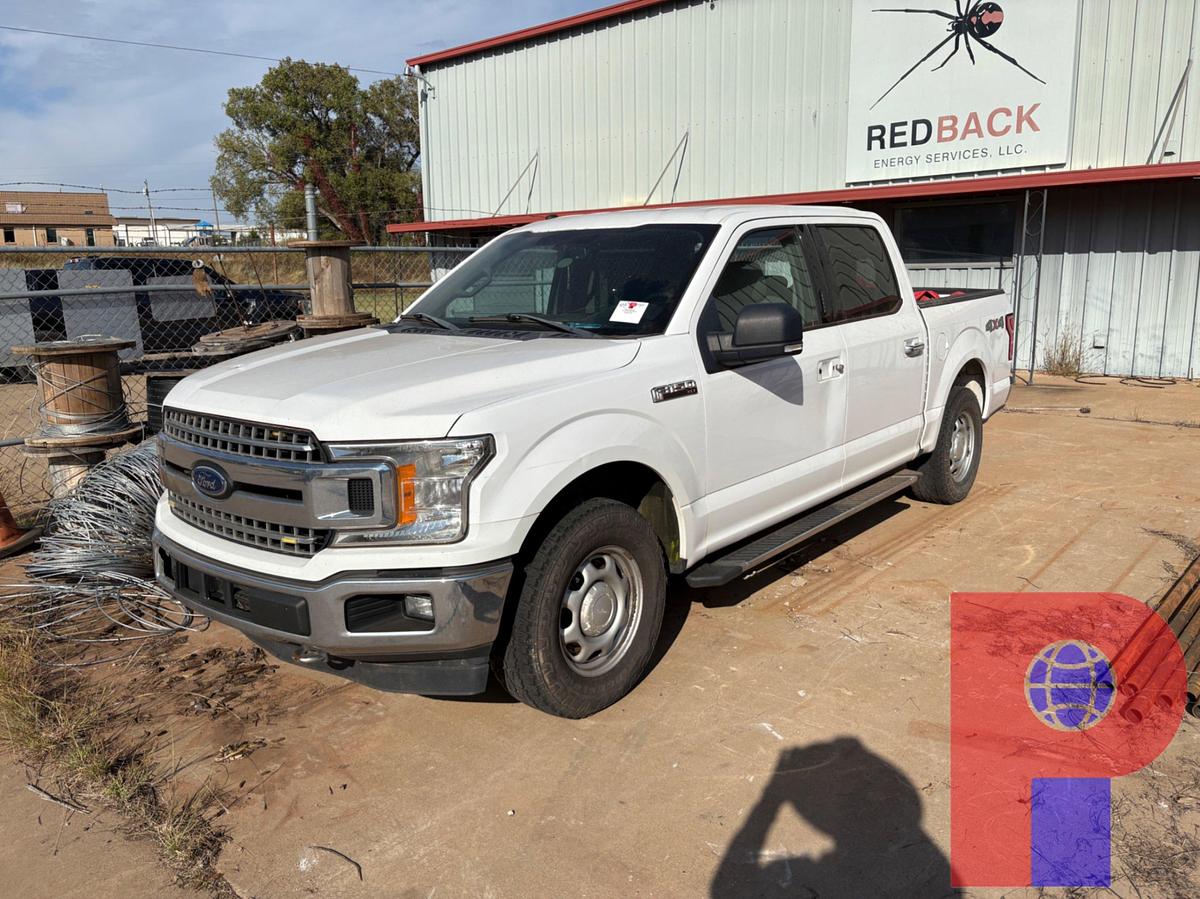 Used 2018 FORD F-150 CREW CAB PICKUP TRUCK, 4X4