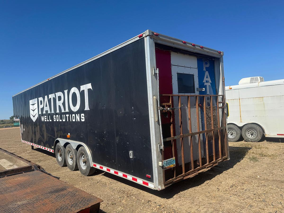Used 2013 40' TRI AXLE WIRELINE TOOL TRAILER