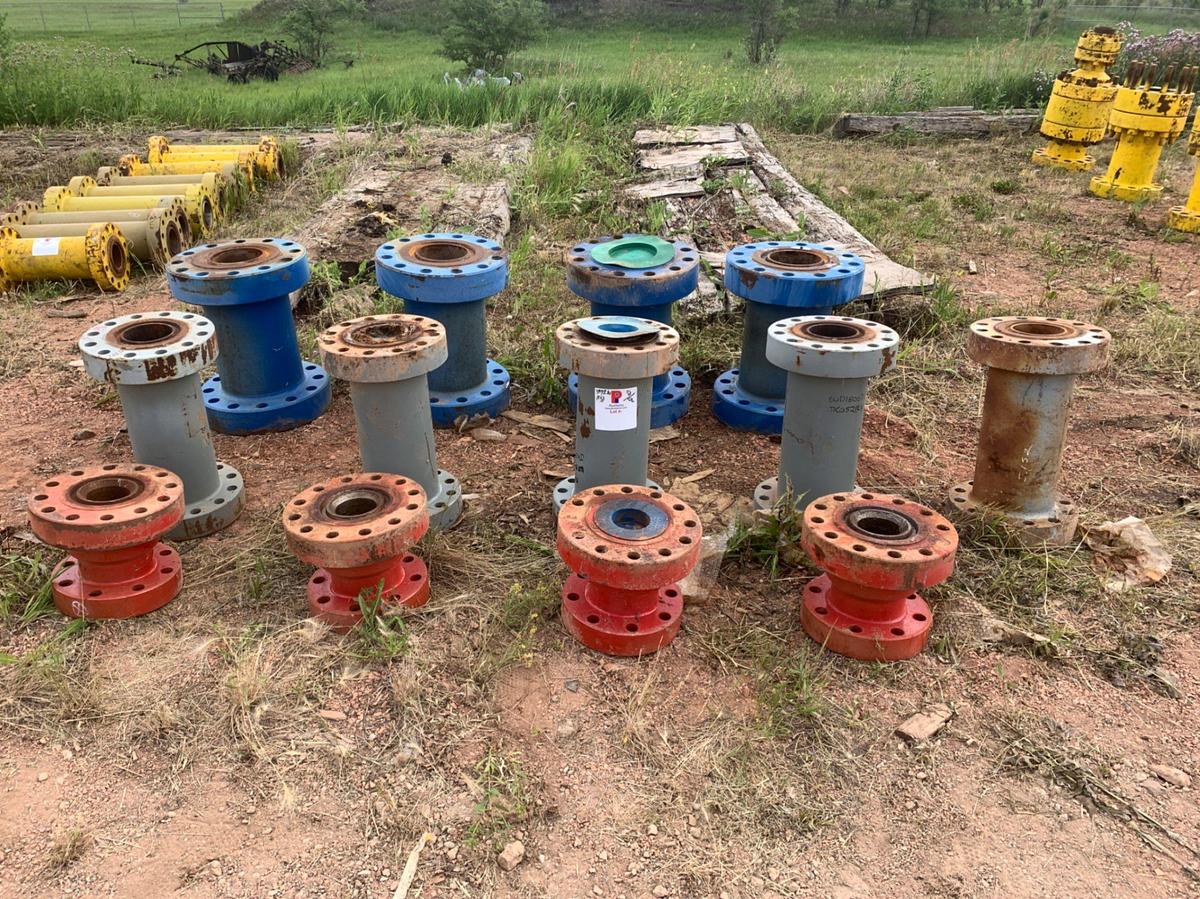 Used (13) 4-1/16 10k Spacer Spools