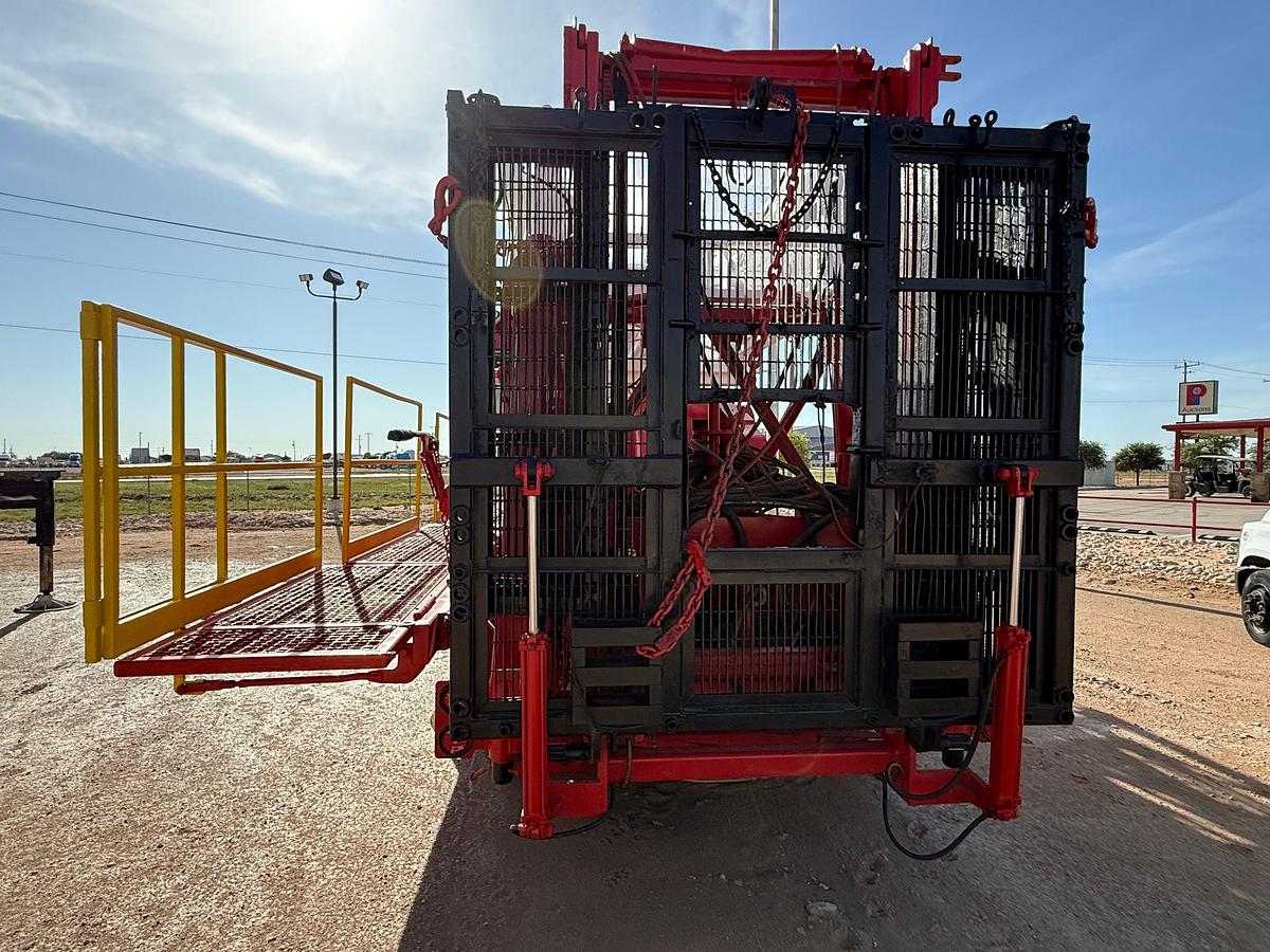 Used 2012 RIG WORKS MUSTANG 550 DD 104’-275K 5-AXLE WELL SERVICE RIG
