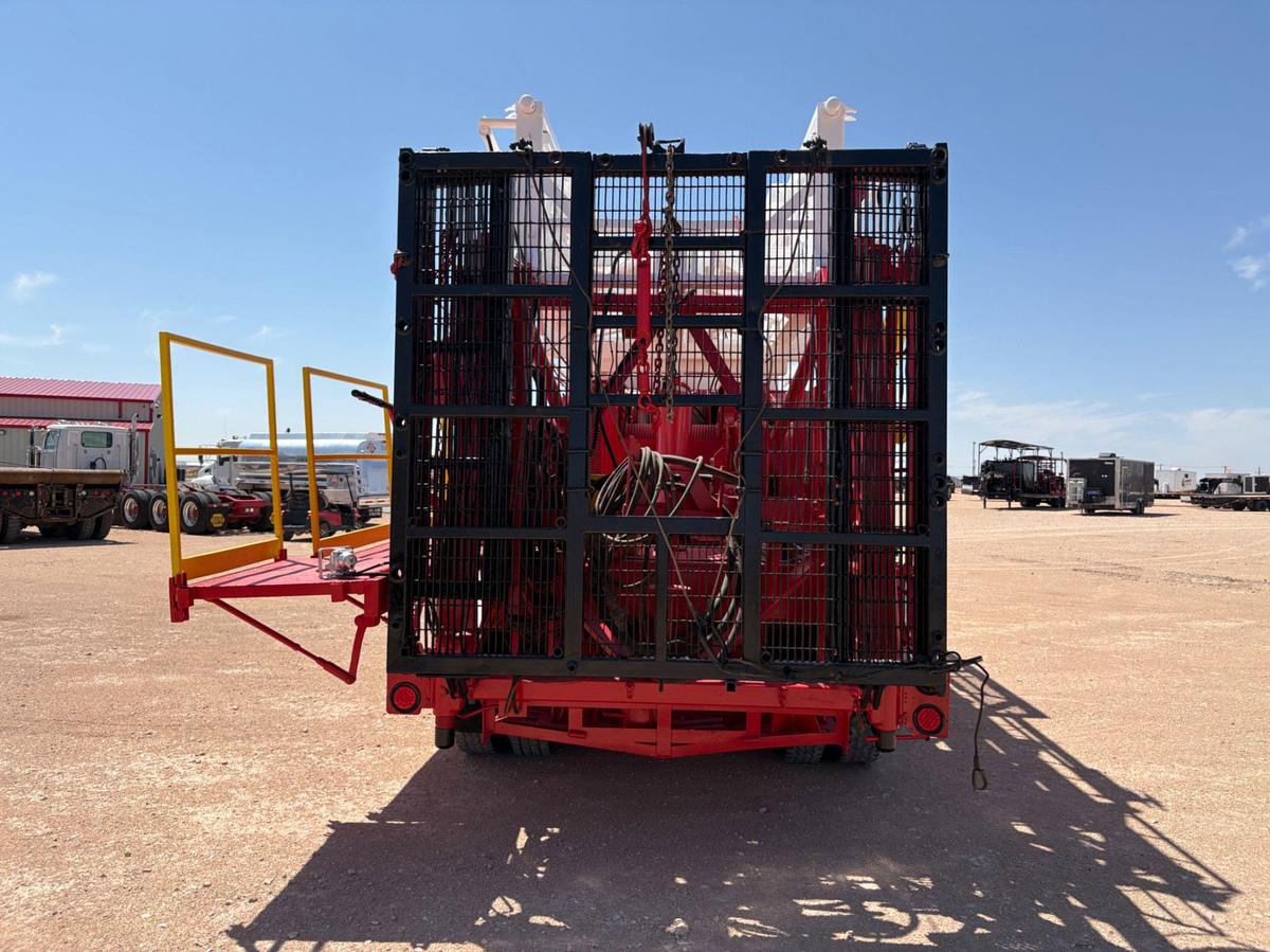 Used 2008 RIG WORKS MUSTANG 550 5-AXLE WELL SERVICE RIG