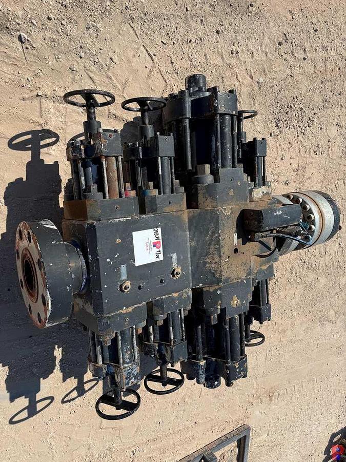 Used RAM INTERNATIONAL 4-1/16” 15K WP QUAD HYDRAULIC BOP