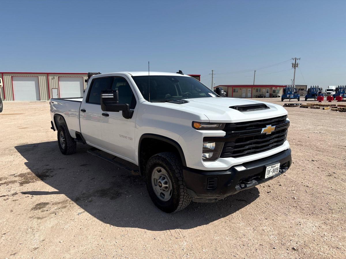 Used 2024 CHEVROLET SILVERADO 2500HD CREW CAB PICKUP TRUCK, 4X4