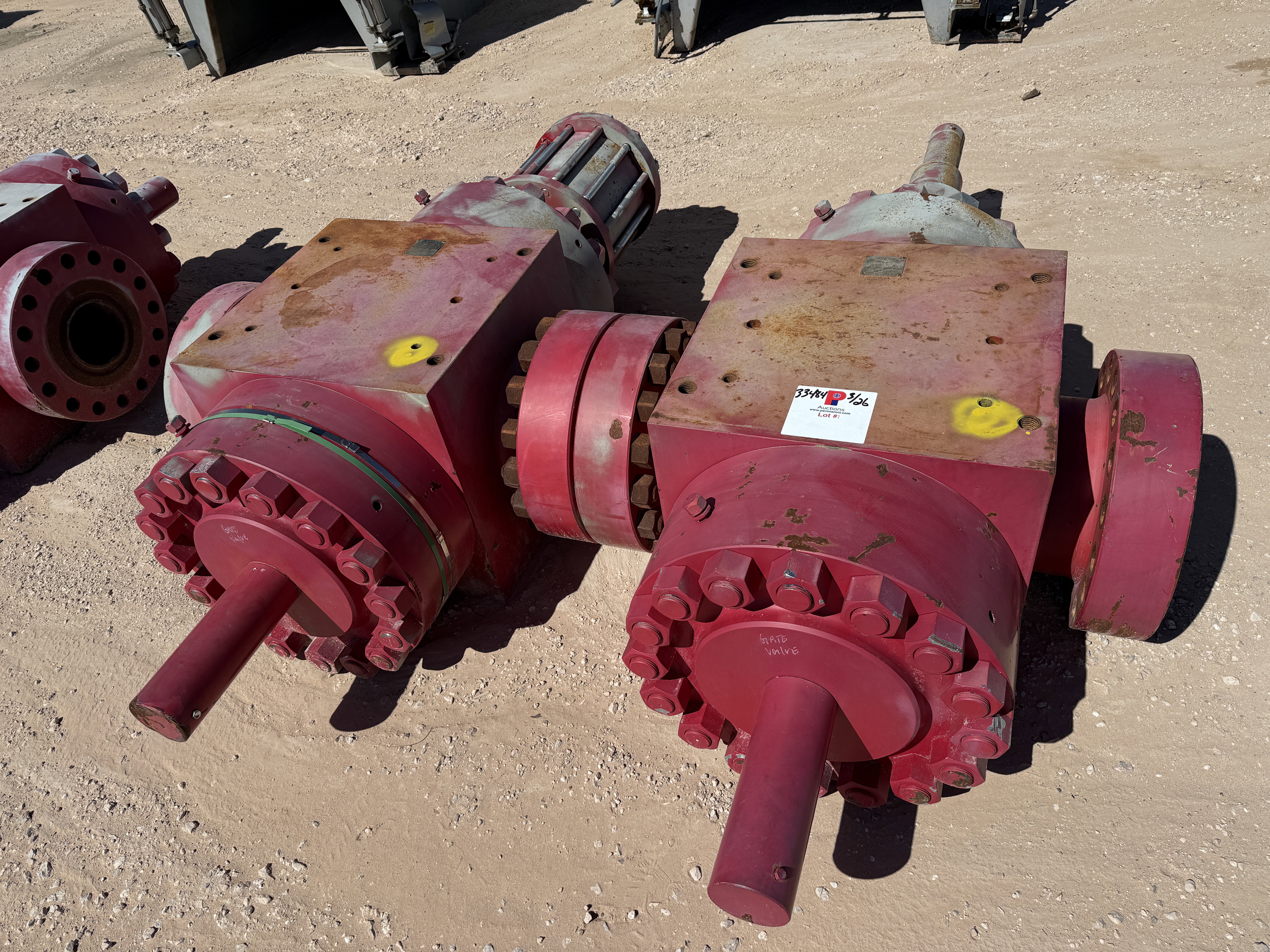 Used (2) 7-1/6” 15K WP HYD & MAN FRAC GATE VALVE