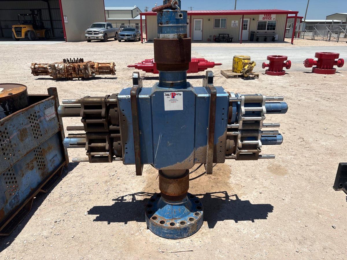 Used 5” 10K double hydraulic wireline bop