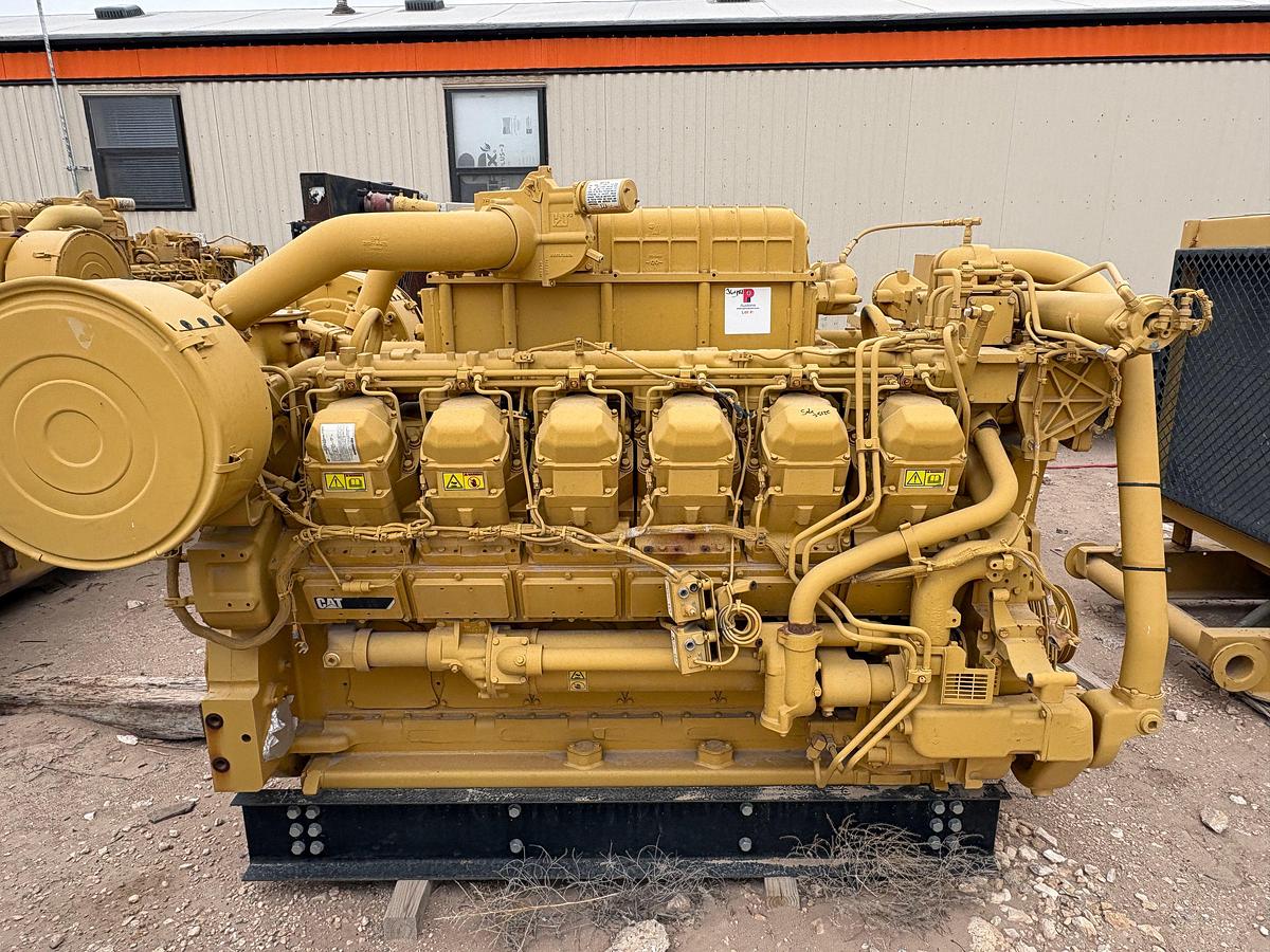 Used Caterpillar 3512 84.7L diesel engine