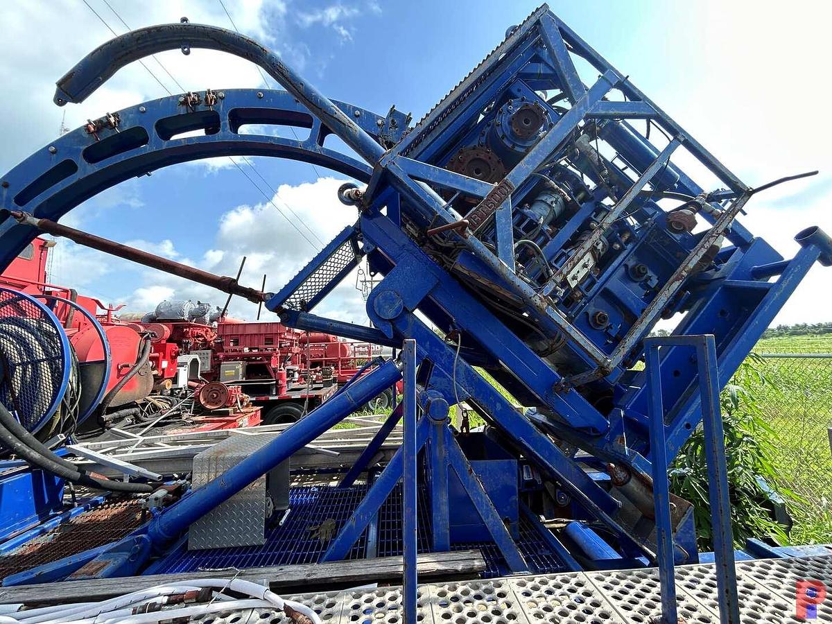 Used LEADER ENERGY COILED TUBING UNIT ON TRI AXLE TRAILER