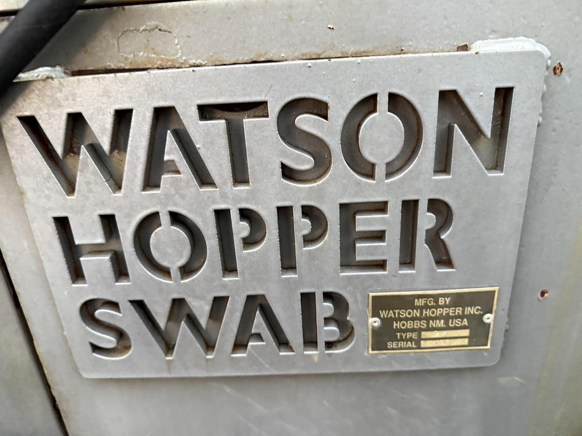 Used WATSON HOPPER GX SWAB RIG MTD ON 2009 INTERNATIONAL WORKSTAR 7500 T/A TRUCK