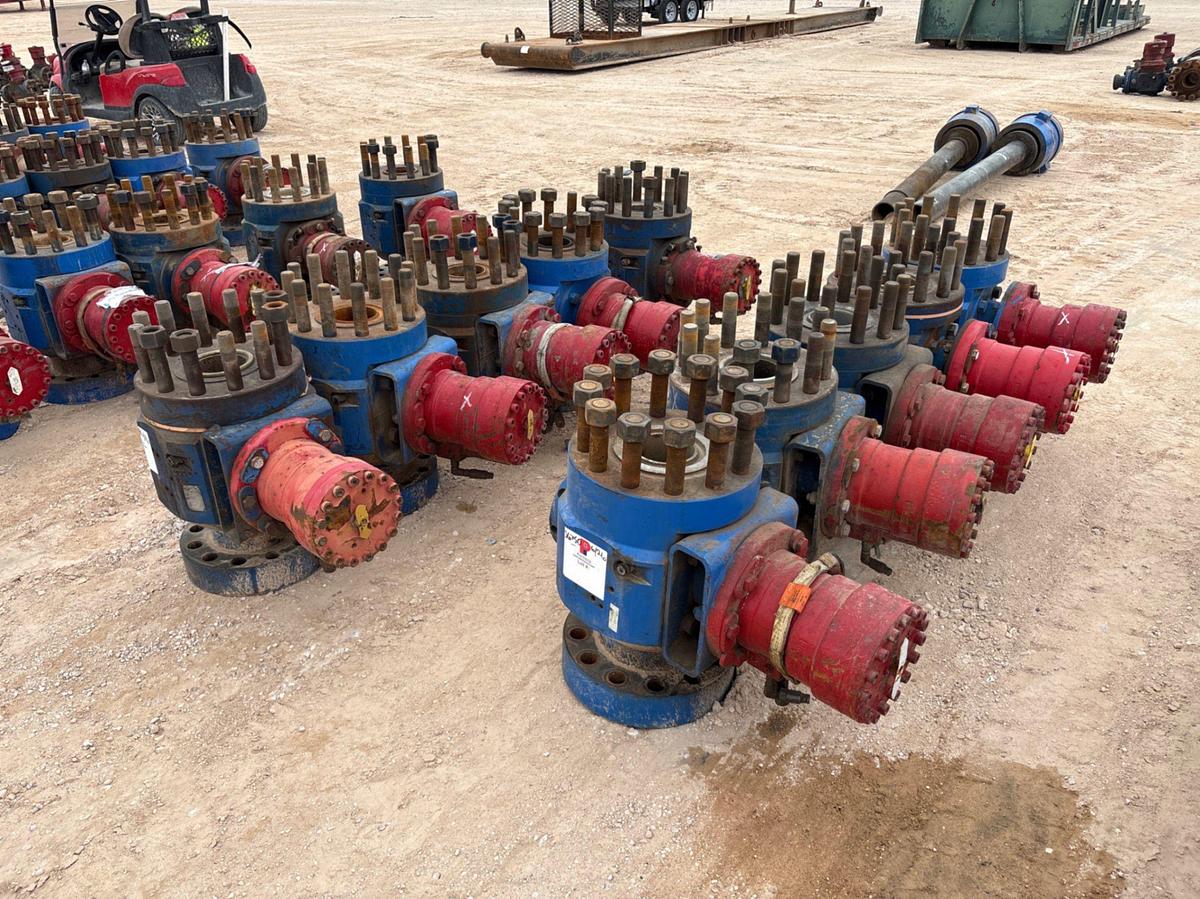 Used (10x$) 5” 15k hydraulic ball valves