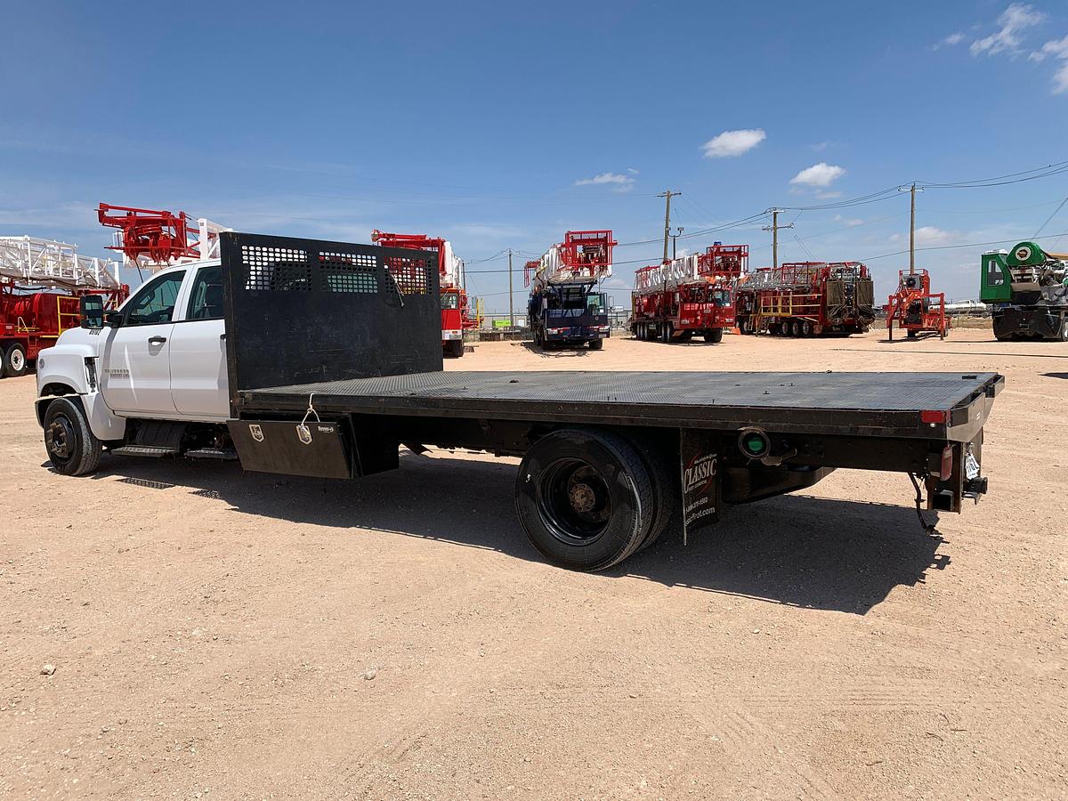 Used 2022 CHEVROLET SILVERADO 6500HD Flatbed Pickup Truck