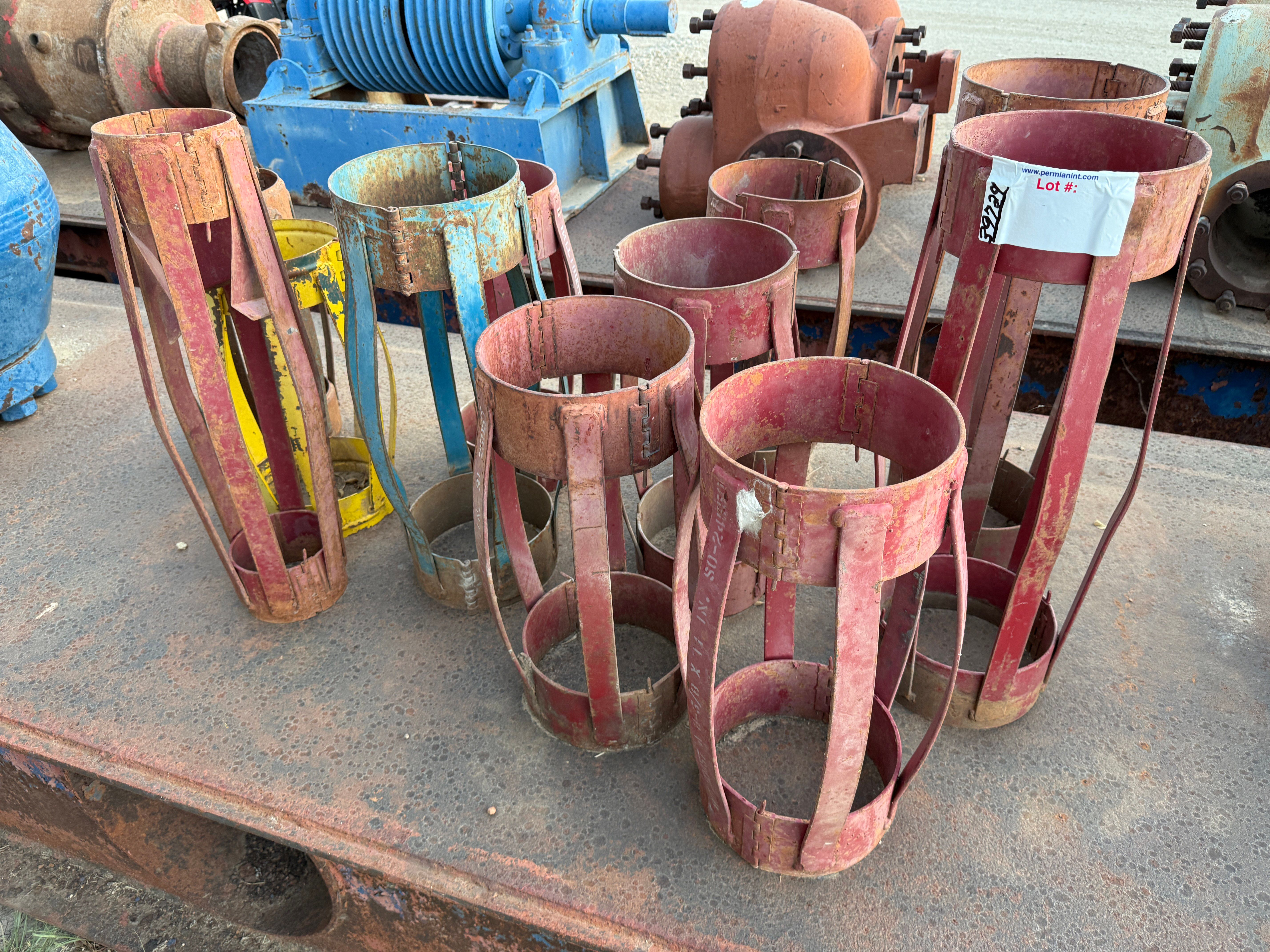 Used (11) 5-5/8” THRU 8-5/8” CASING CENTRALIZERS