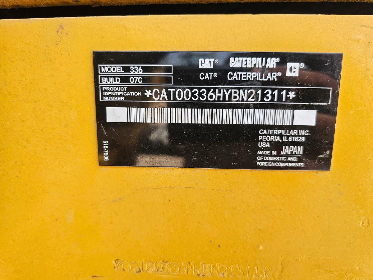 Used 2022 CATERPILLAR  336D2 CRAWLER EXCAVATOR