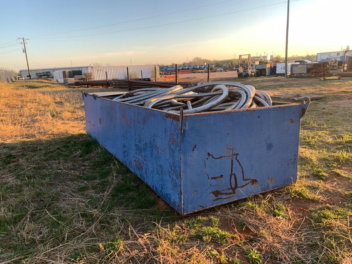 Used 15’ L x 5’ W x 3’ T Metal Tool Transport Basket