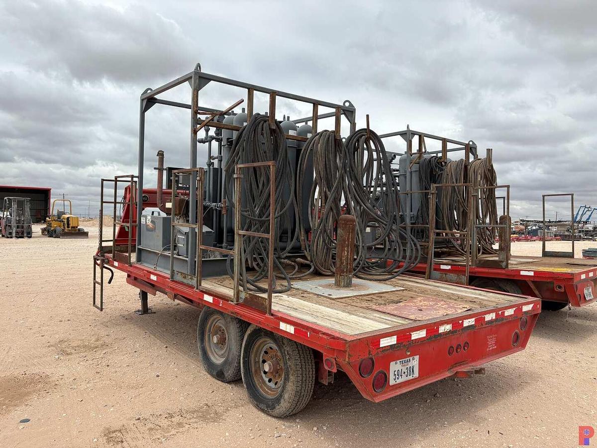 Used 3-STATION CLOSING UNIT MTD ON 2011 CENTEX T/A GOOSENECK TRAILER