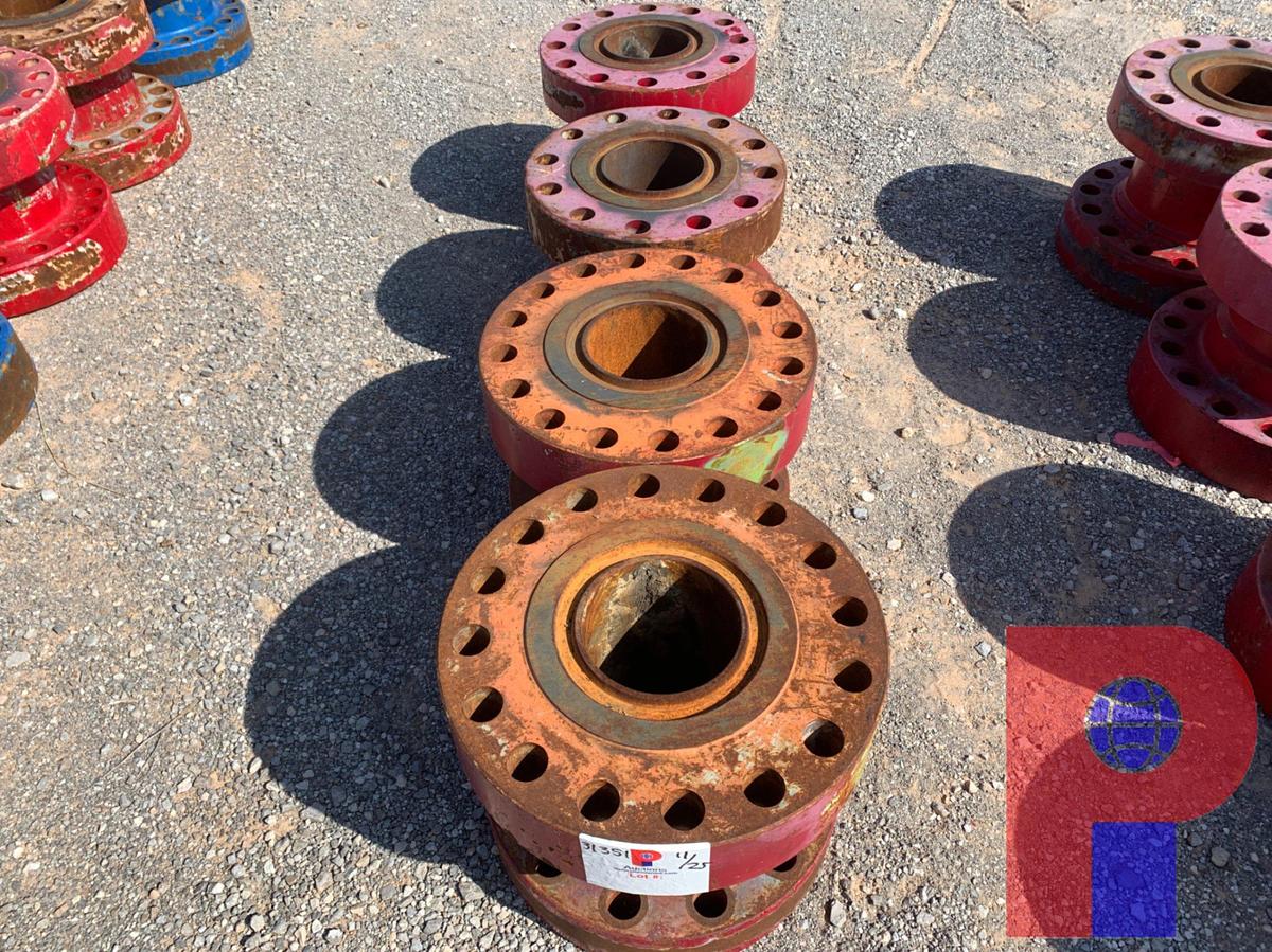 Used (4) 7-1/16” X 16” 15K TO 10K ADAPTOR SPOOLS