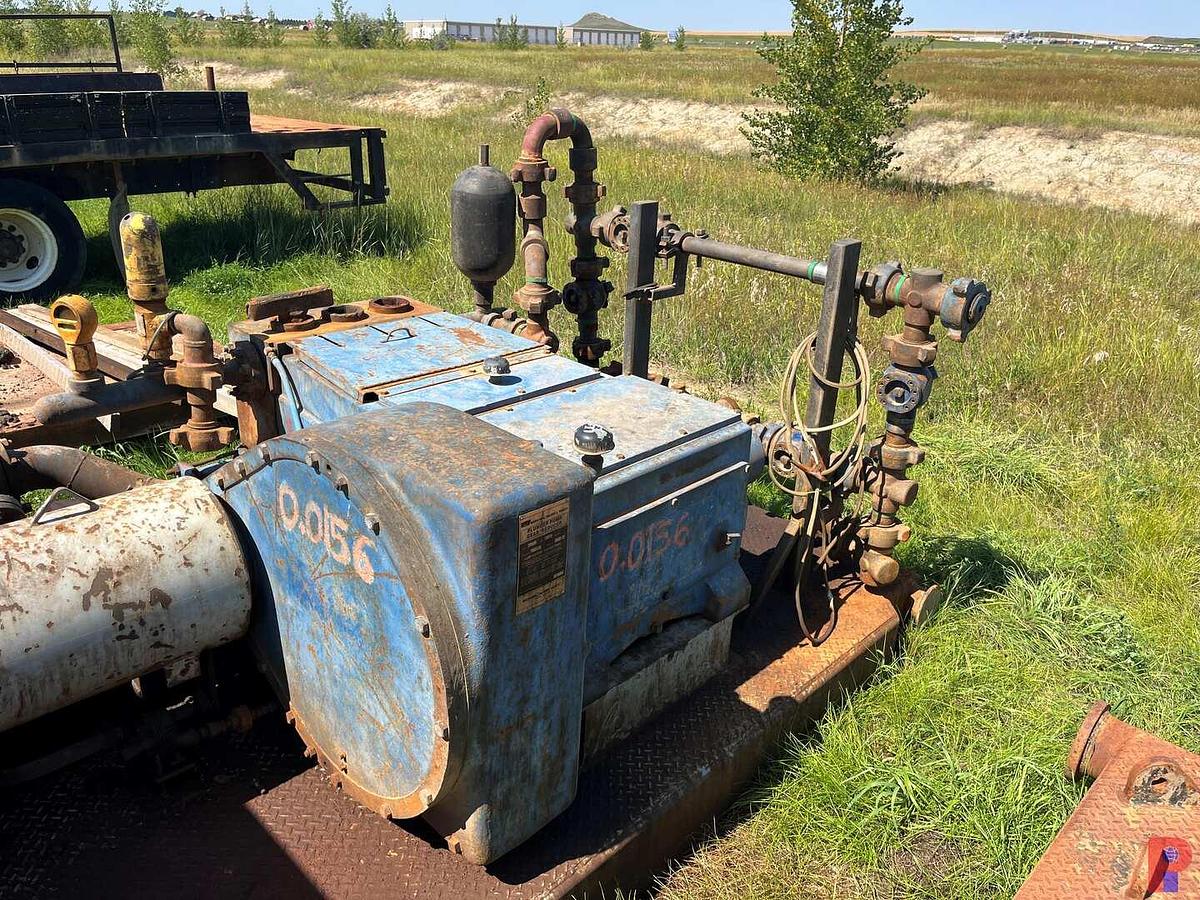 Used JWS-340 5K TRIPLEX WELL SERVICE PUMP P/B DETROIT SERIES 60 ALLISON HT750
