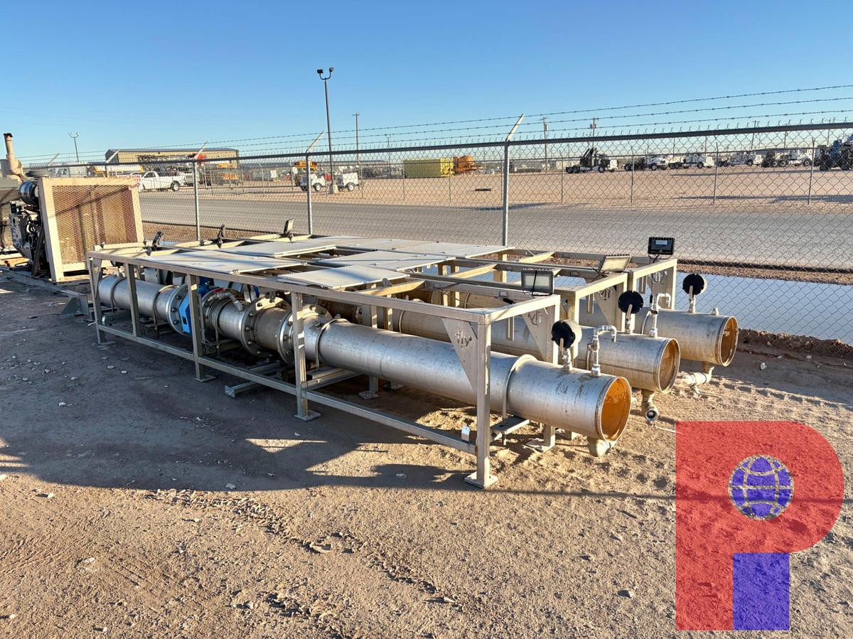 Used (3X$) 12” X 18.5’ STAINLESS STEEL FLOW METERS