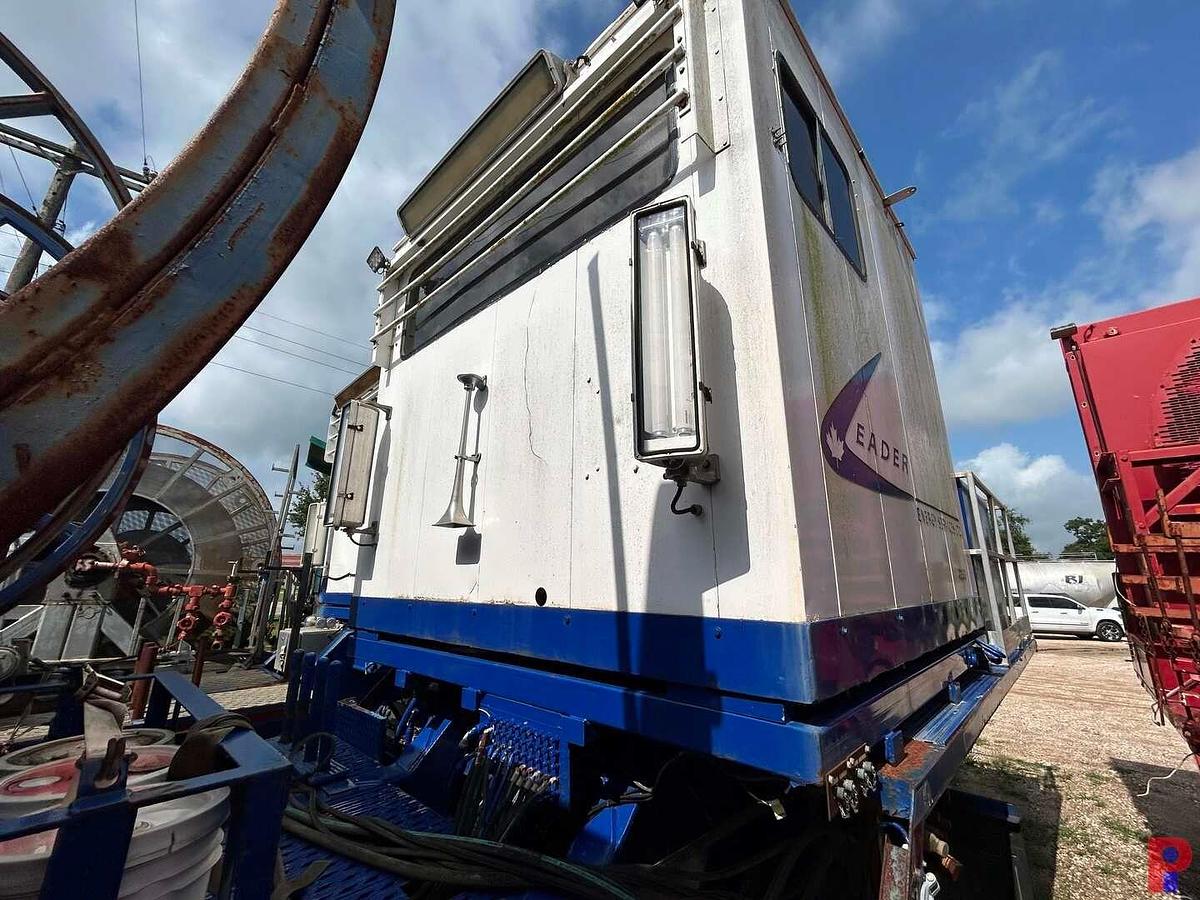 Used 1995 LEADER ENERGY COILED TUBING UNIT ON TRI AXLE TRAILER