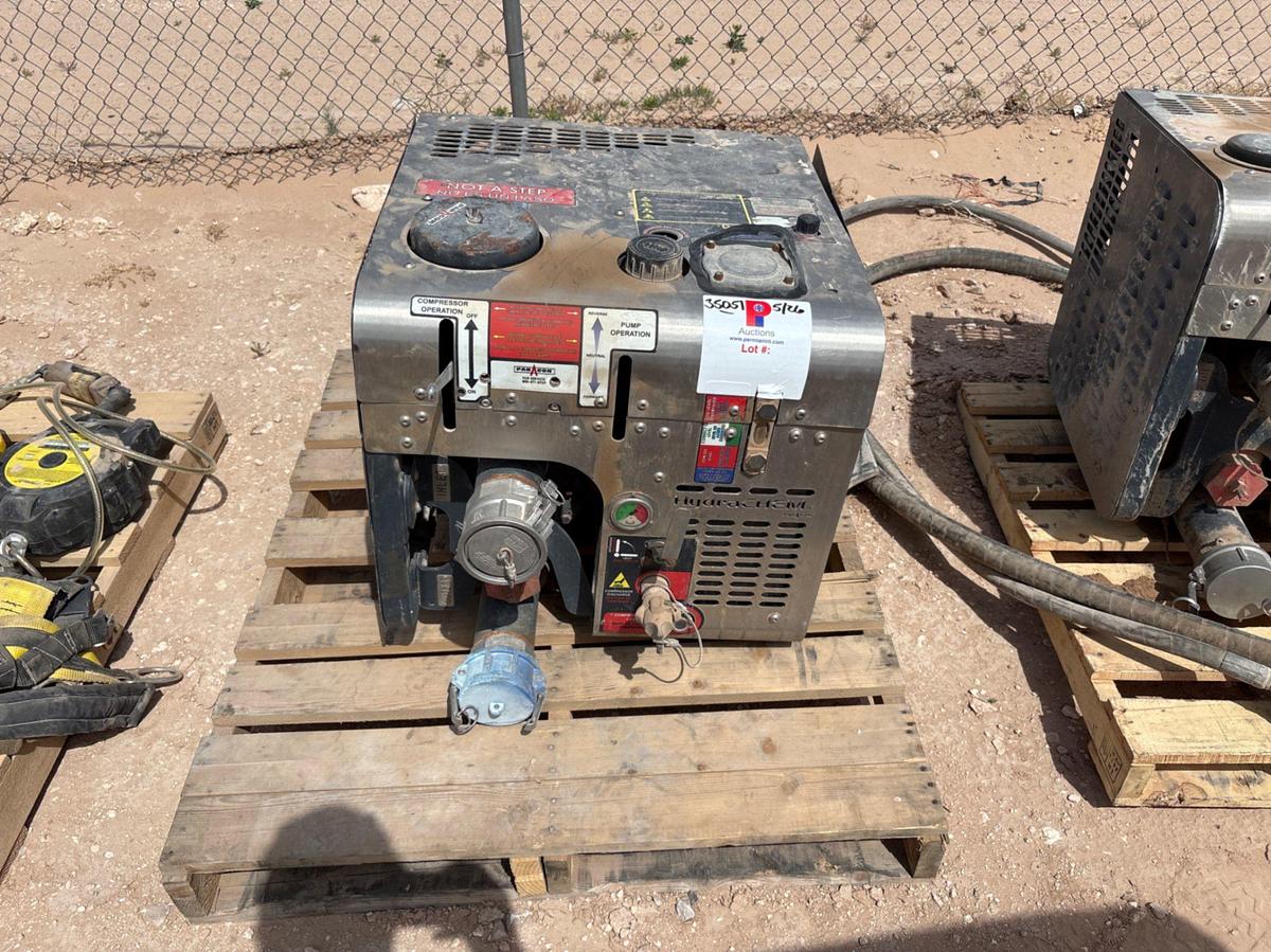 Used Paragon hydrachem stainless steel chemical transfer pump