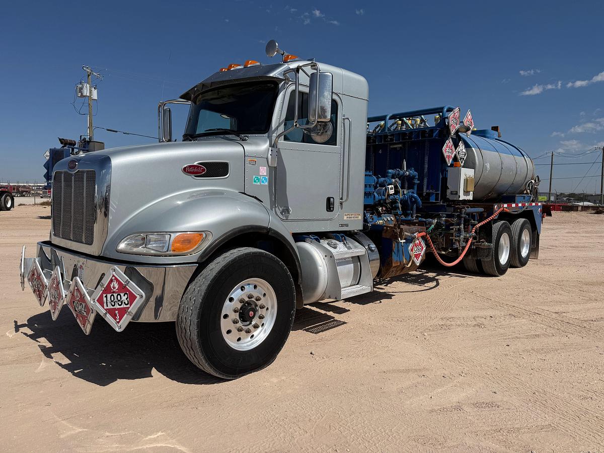 Used 2016 PETERBILT 348 T/A FABTECH ACID TREATER TRUCK