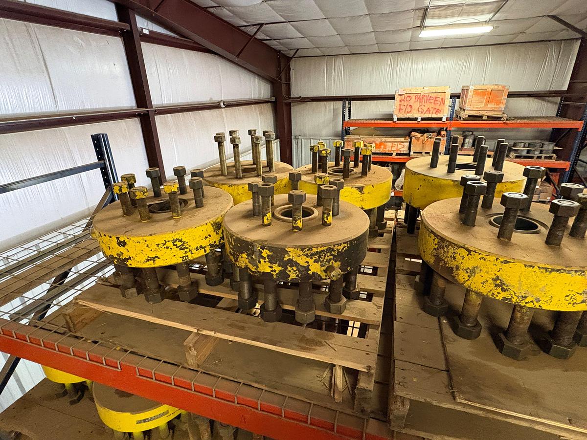 Used (3 shelves) assorted 4”, 5”, & 7” DSAs 5k & 10k psi