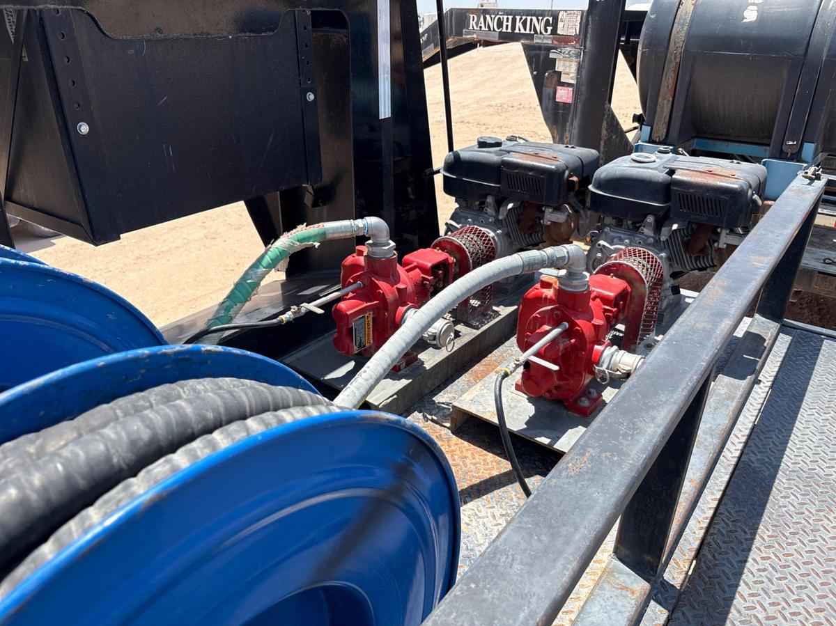 Used 2018 GATORMADE 20’ X 8’ T/A GOOSENECK CHEMICAL PUMP TRAILER