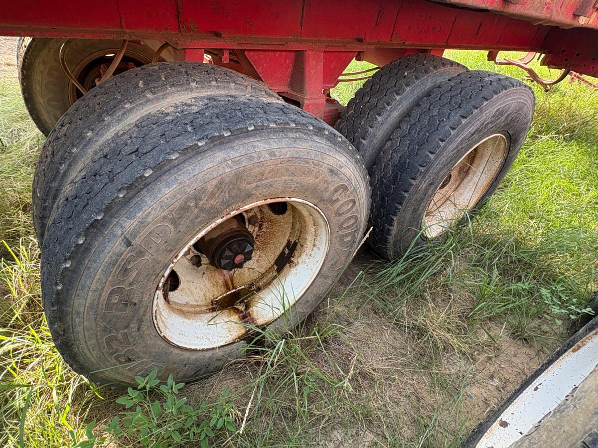 Used 45’ x 92” T/A oilfield float trailer