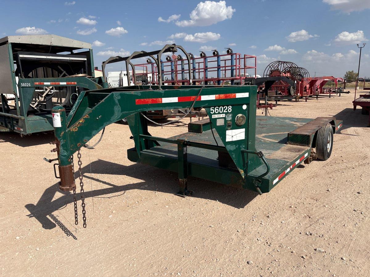 Used 2011 SHOPBUILT 16’ X 102” T/A GOOSENECK TRAILER