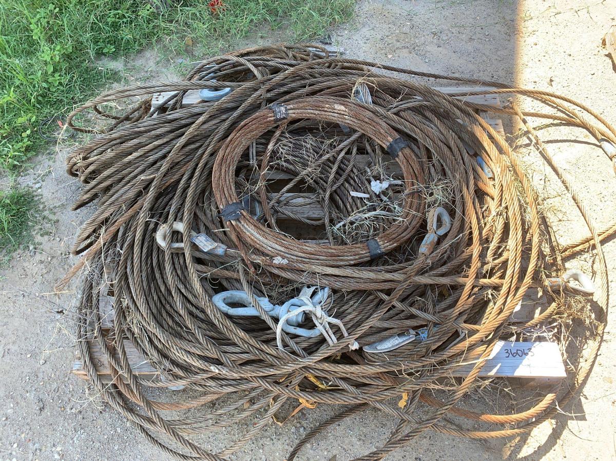 Used Pallet of MATEX 5/8” Wire Rope