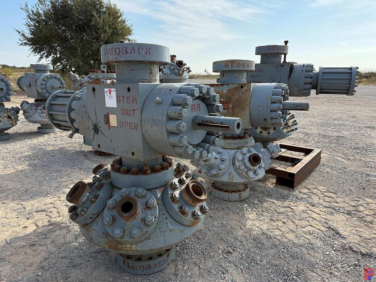 Used (3 X $) 7-1/16” 15K WP HYDRAULIC FRAC VALVES & 6-PORT 4-1/16” GOAT HEAD