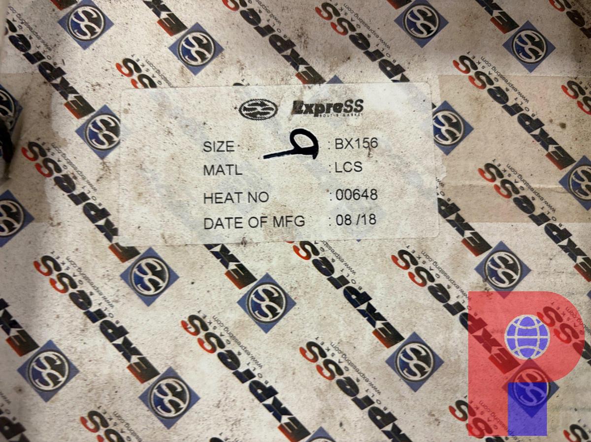 Used CRATE OF (75) EXPRESS FLANGE GASKETS, SIZE: BX156