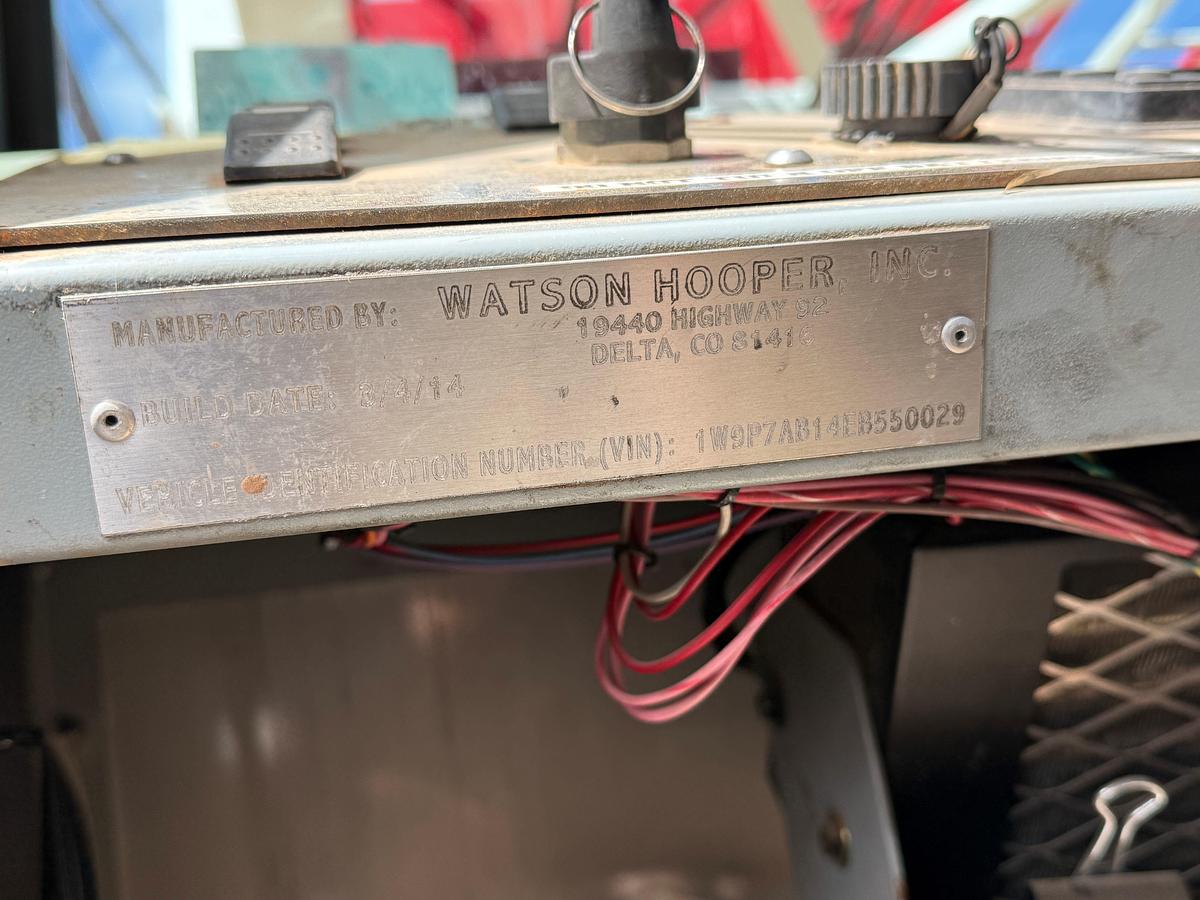 Used 2014 WATSON HOPPER PAY ZONE 550 DD 108’-300K 7-AXLE WELL SERVICE RIG