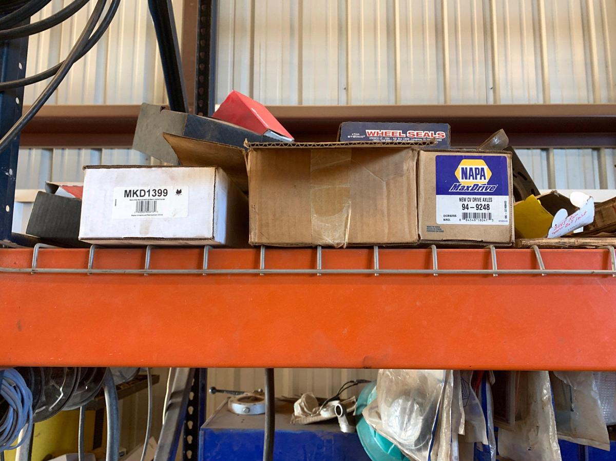 Used 3 Shelves Of Miscellaneous Truck Parts