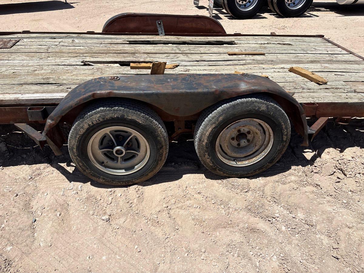 Used SHOPBUILT 16’ x 7’ T/A BUMPER PULL UTILITY TRAILER