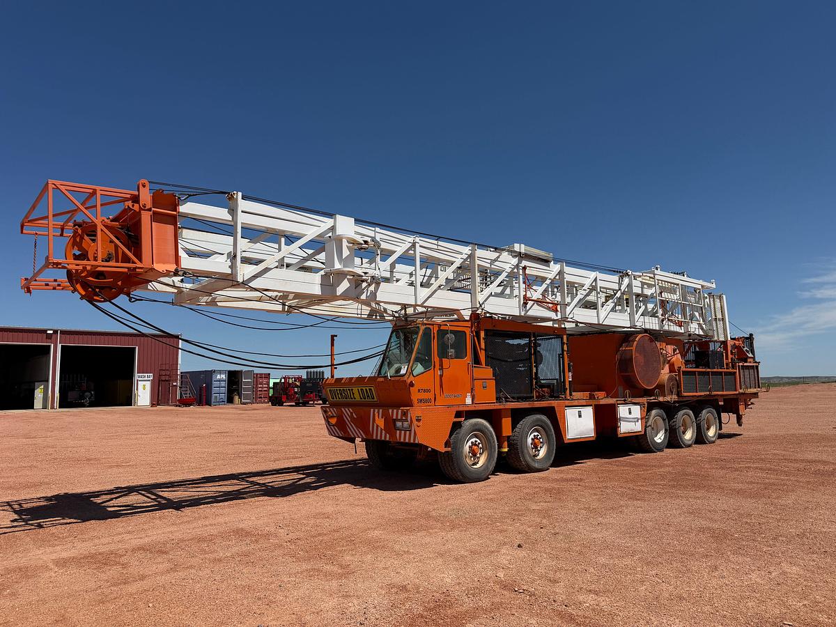 Used 2006 TAYLOR C500 DD 104'-250K 5-AXLE WELL SERVICE WORKOVER RIG