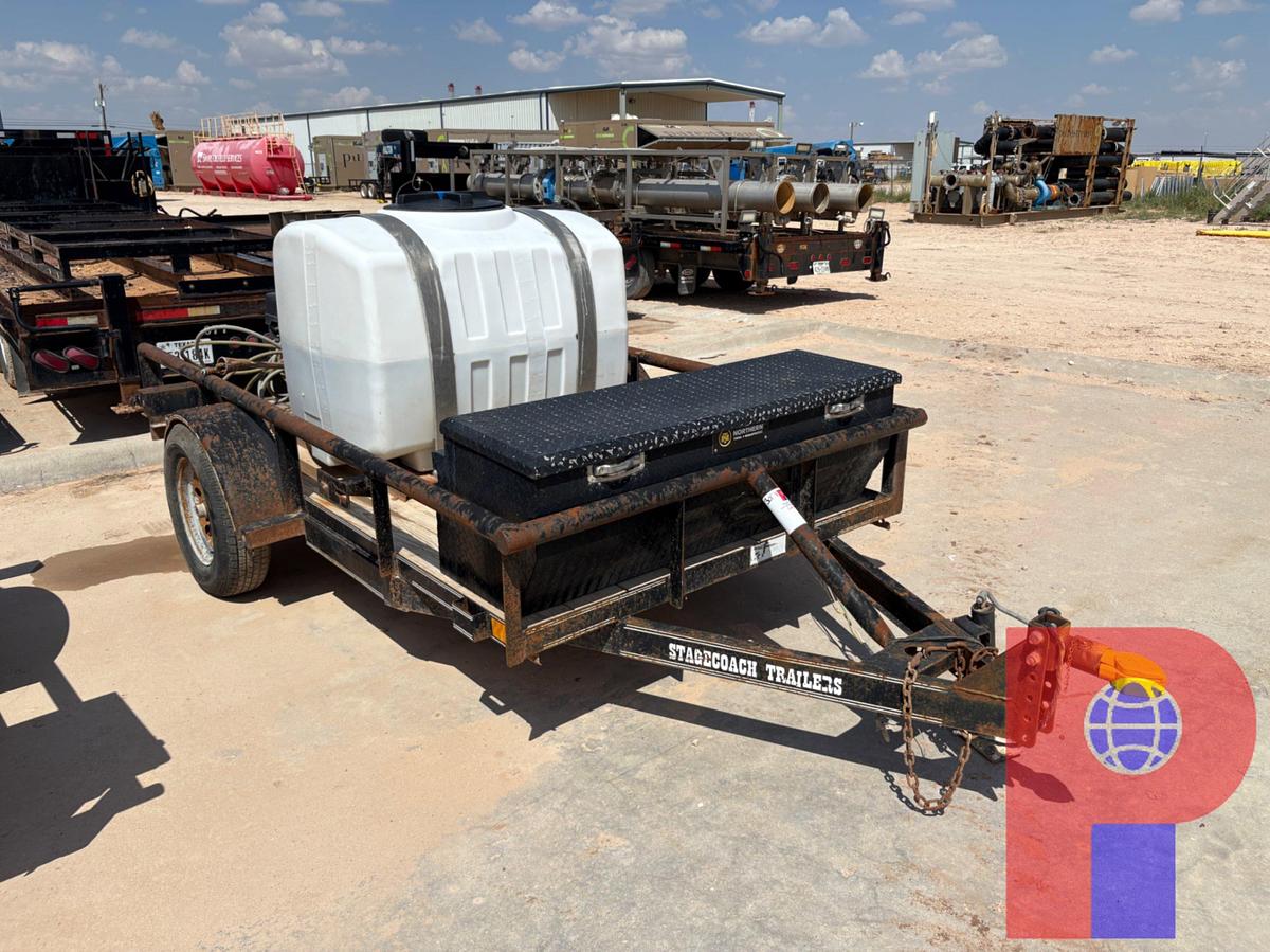 Used 2019 STAGECOACH TRAILERS 10’ X 5’ S/A BUMPER PULL PRESSURE WASHER TRAILER