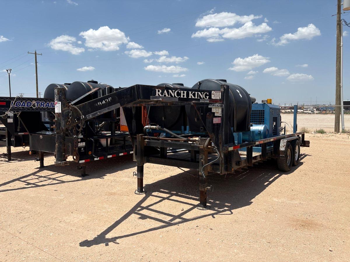 Used 2011 RELIABLE PUMPS T/A GOOSENECK 15K HYDROSTATIC TEST TRAILER