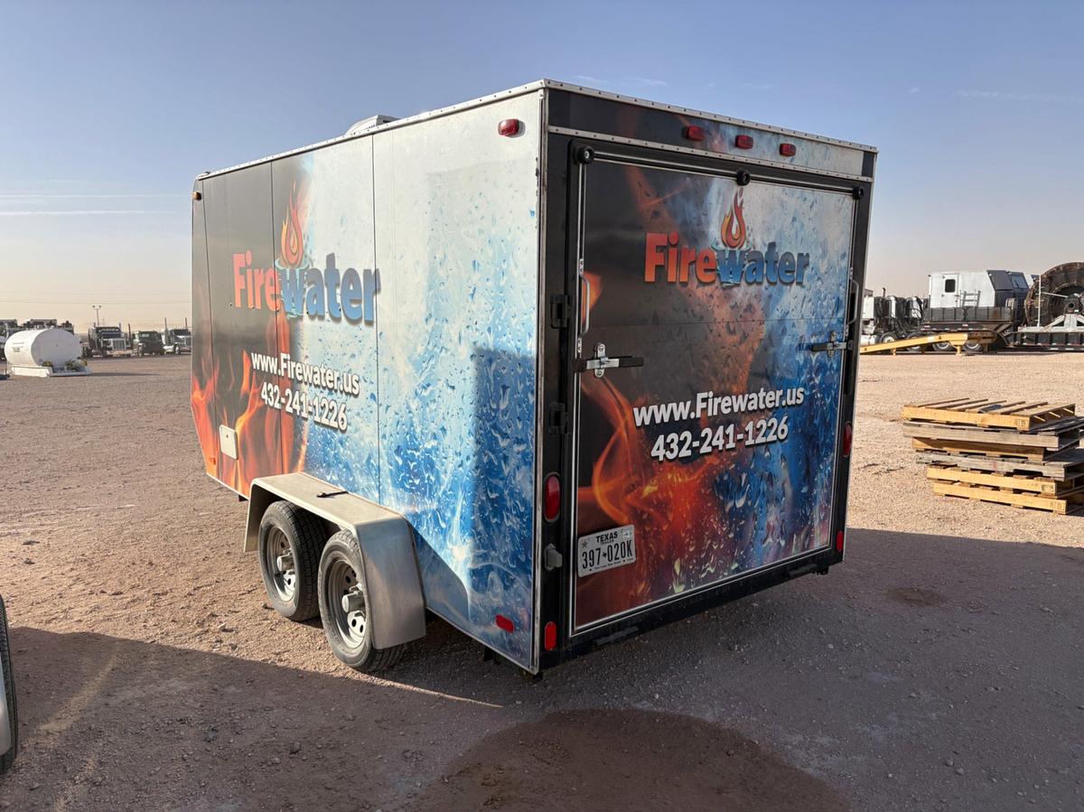 Used 2019 CARSON CUSTOM BUILT 7X14 MOBILE BRACKISH WATER TREATMENT SYSTEM 10000GPD T/A BUMPER PULL TRAILER