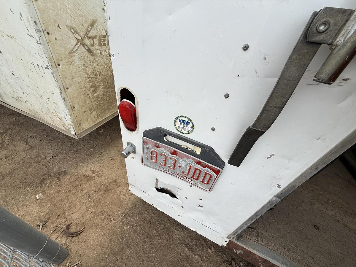 Used 2007 CLASSIC MFG. TRAILERS 16’ T/A BUMPER PULL DOGHOUSE TRAILER