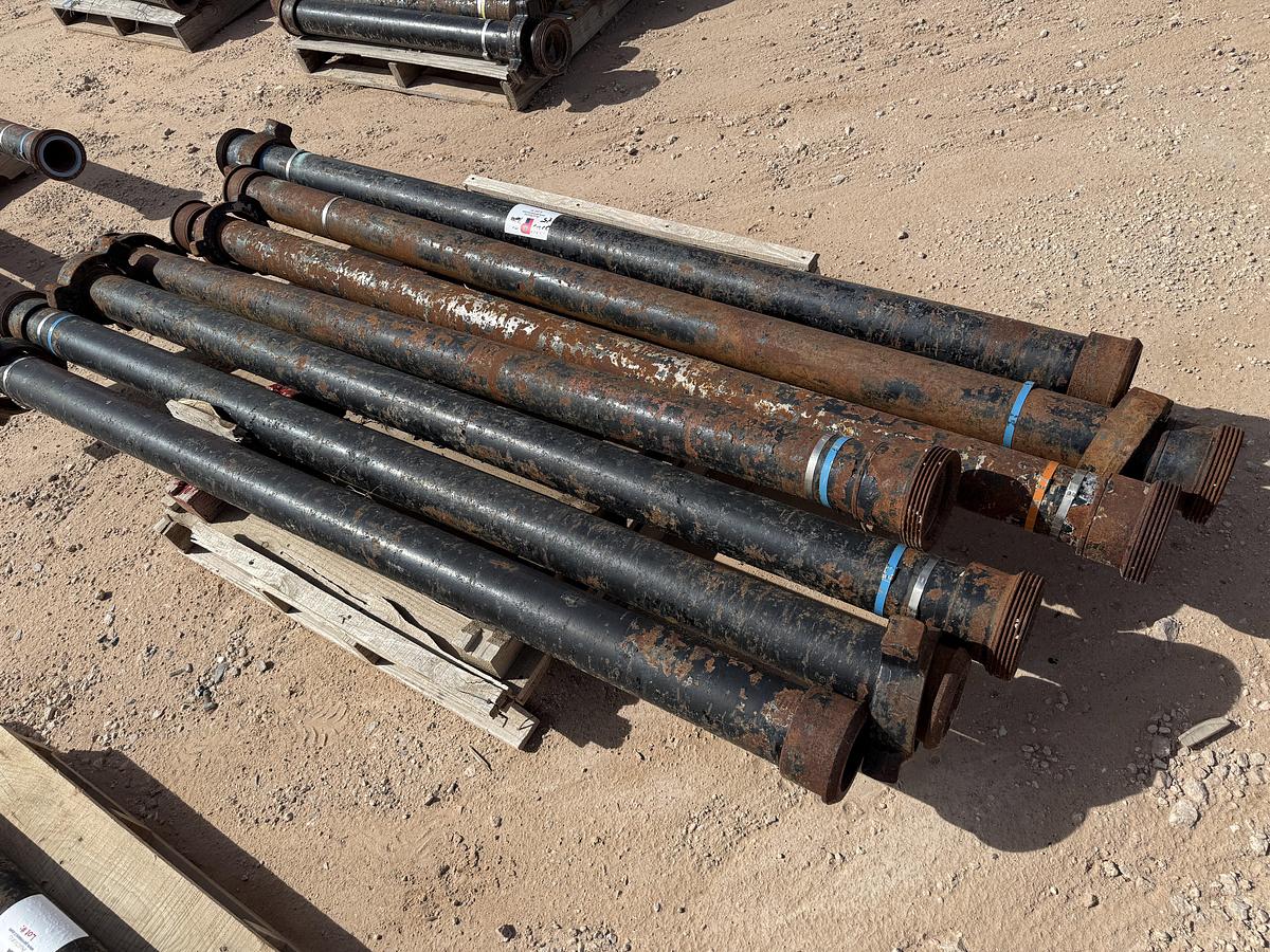 Used (30 X $) 5-PALLETS 4” X 4’L-10’L FIG 1002 10K WP FLOW IRON