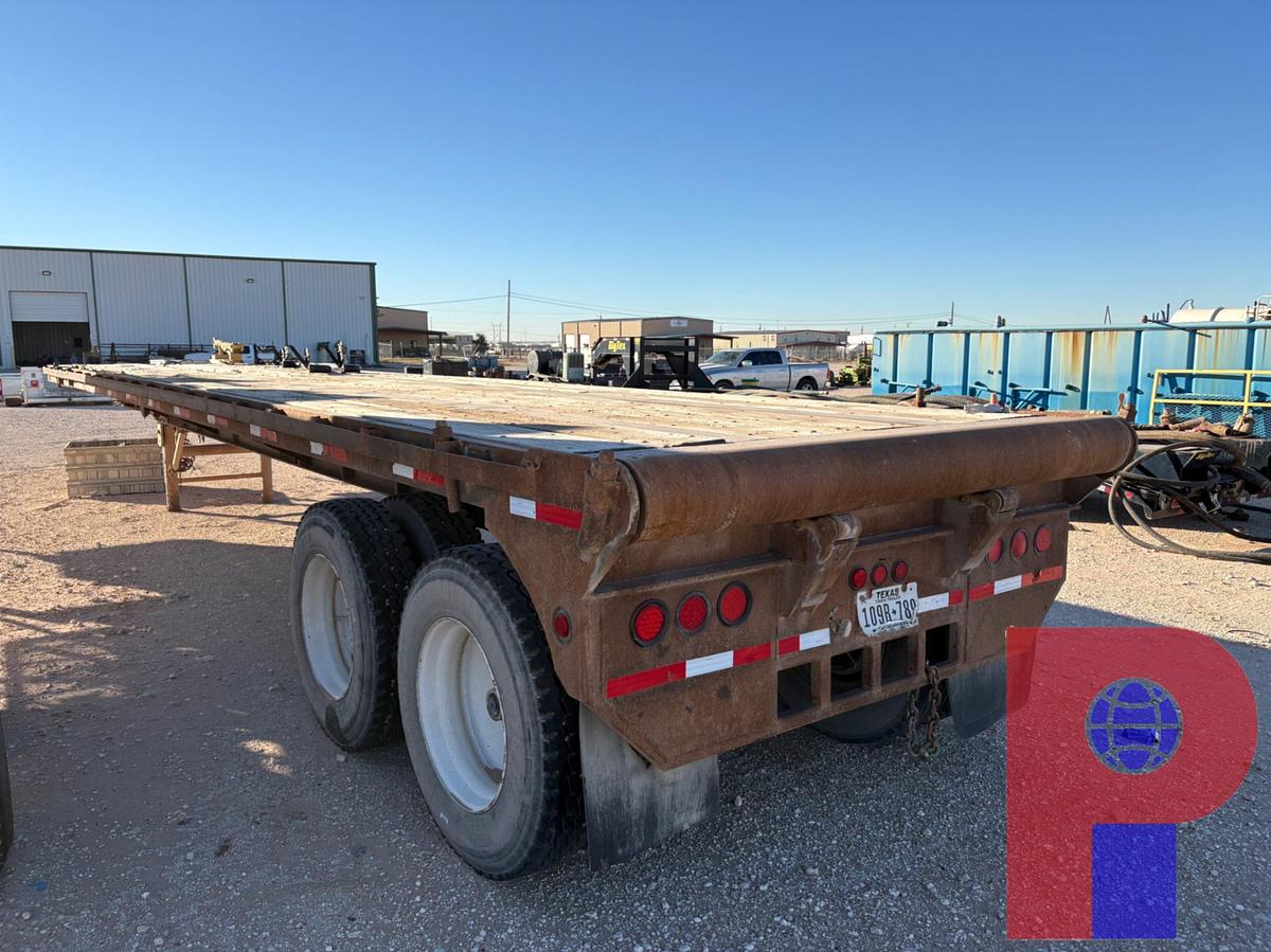 Used SHOPBUILT 40’ X 8’ T/A FLATBED TRAILER
